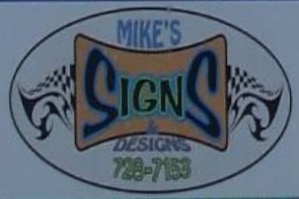 Sponsor Logo for Mike's Signs & Designs